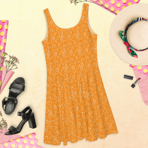 Mimosa Skater Dress - Happiness Looks Beautiful