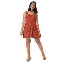 Load image into Gallery viewer, Artiste Skater Dress - Happiness Looks Beautiful