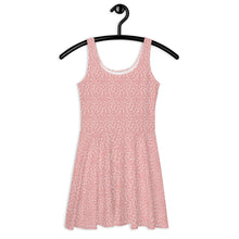 Load image into Gallery viewer, Pink Cheetah Skater Dress - Happiness Looks Beautiful