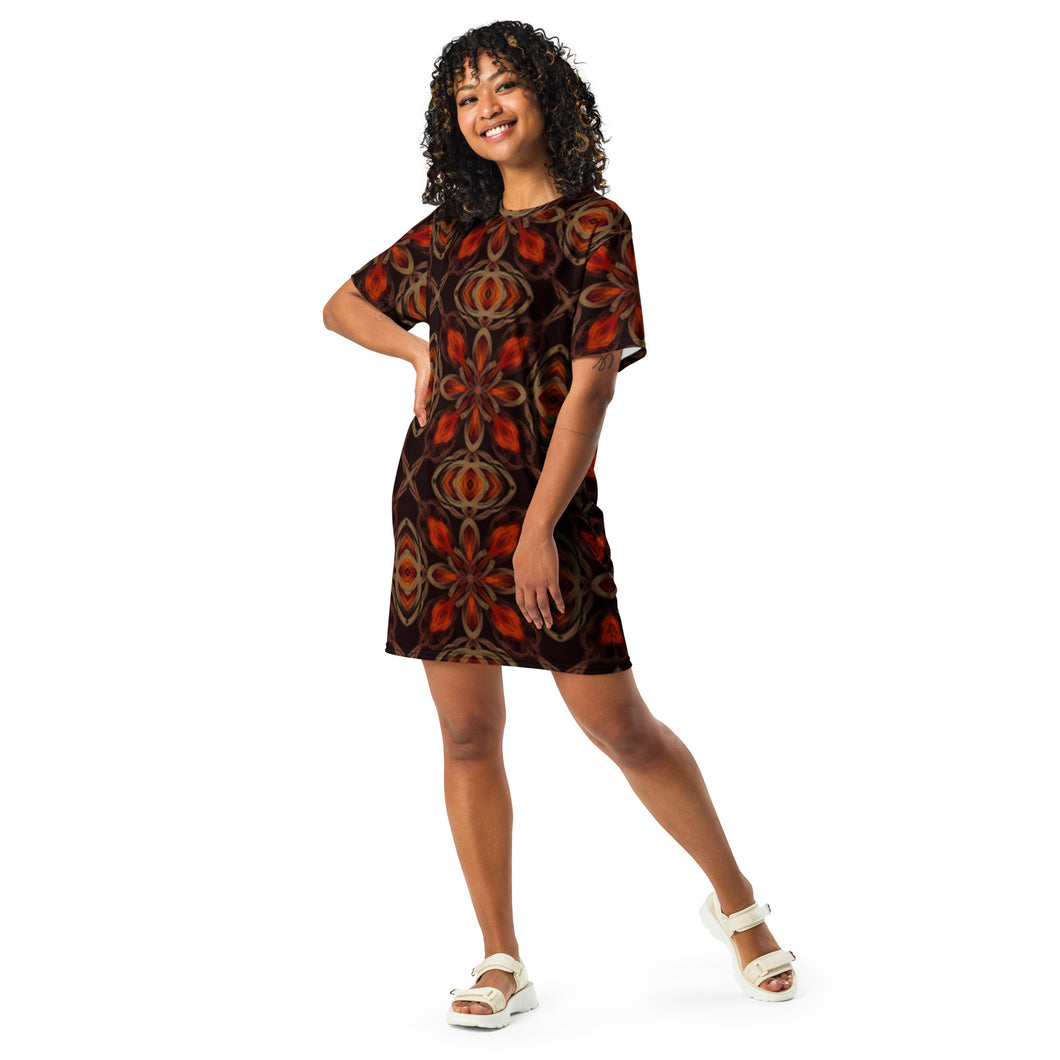 Latin Nights T-Shirt Dress