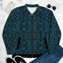 Load image into Gallery viewer, Mosaic Shell Bomber Jacket - Happiness Looks Beautiful