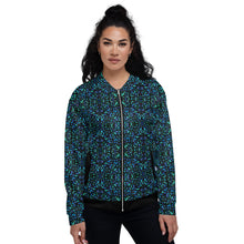 Load image into Gallery viewer, Mosaic Shell Bomber Jacket - Happiness Looks Beautiful