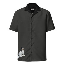 Load image into Gallery viewer, Bernedoodle Button Down Shirt - Happiness Looks Beautiful