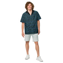 Load image into Gallery viewer, Mosaic Shell Button Down Shirt - Happiness Looks Beautiful