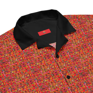 Artiste Button Down Shirt - Happiness Looks Beautiful