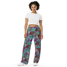 Load image into Gallery viewer, Animal Print Wide-Leg Pants - Happiness Looks Beautiful