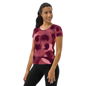 Cabernet Circles Athletic T-shirt