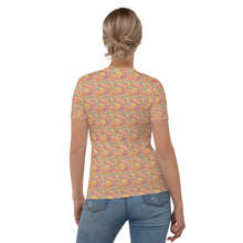 Load image into Gallery viewer, Frolicking Floral Women&#39;s T-shirt