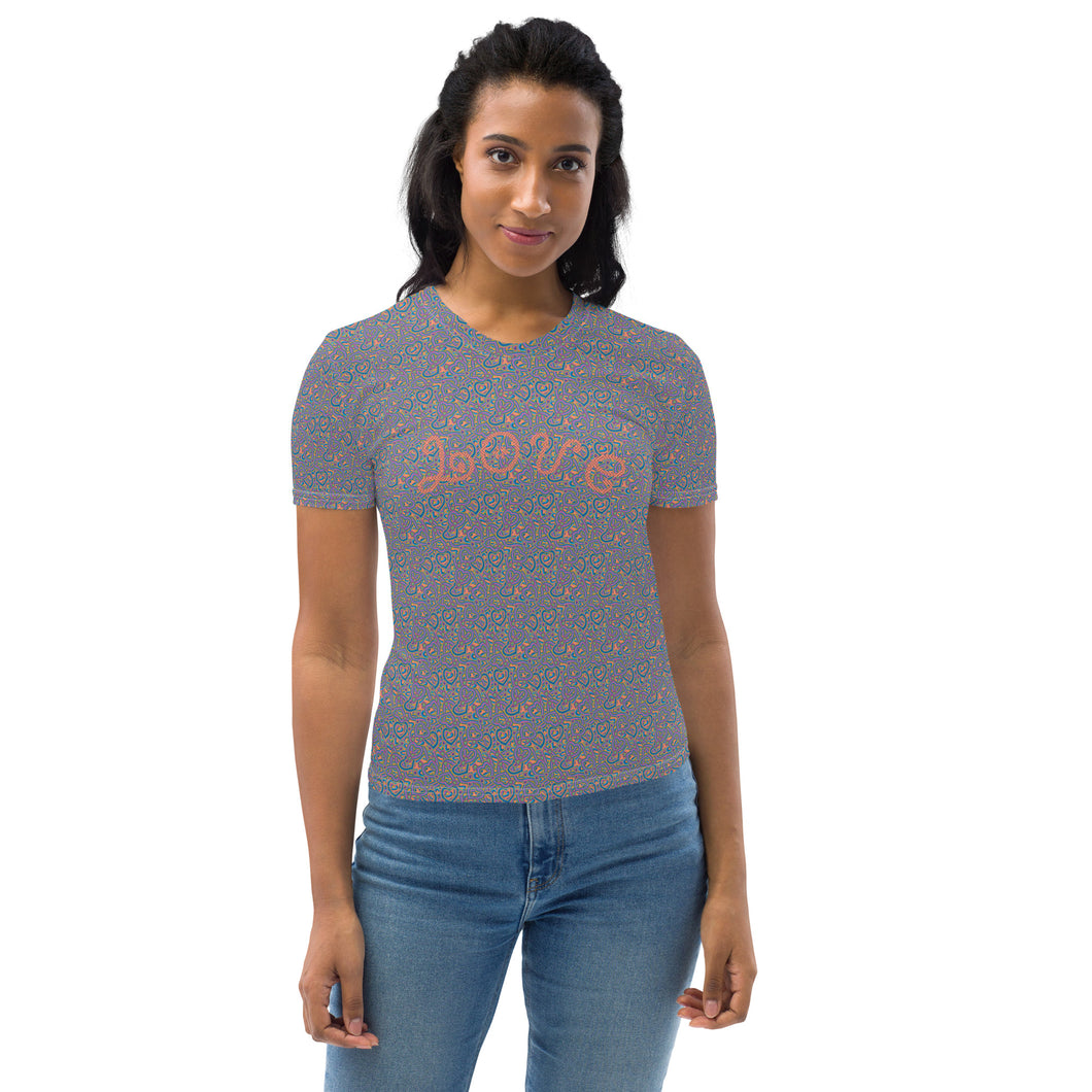 Love Women's T-shirt - Happiness Looks Beautiful