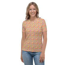 Load image into Gallery viewer, Frolicking Floral Women&#39;s T-shirt