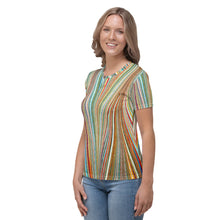 Load image into Gallery viewer, Multicolored Women&#39;s T-shirt