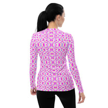 Load image into Gallery viewer, Summer Sorbet Women&#39;s Rash Guard - Happiness Looks Beautiful