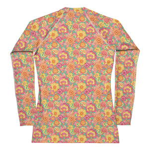 Frolicking Floral UPF Rash Guard