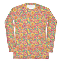 Load image into Gallery viewer, Frolicking Floral UPF Rash Guard