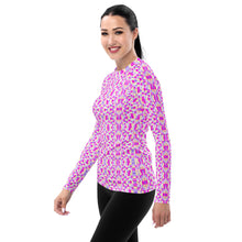 Load image into Gallery viewer, Summer Sorbet Women&#39;s Rash Guard - Happiness Looks Beautiful