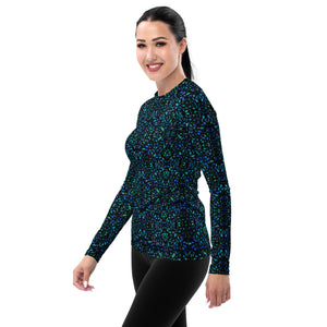 Mosaic Shell Women's Rash Guard