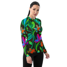 Load image into Gallery viewer, Moonlit Garden Women&#39;s Rash Guard