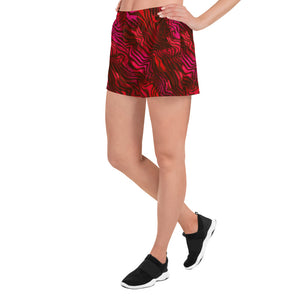 Be Happy Wine Athletic Short Shorts