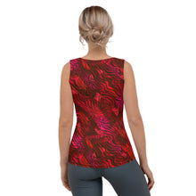 Load image into Gallery viewer, Be Happy Wine Tank Top - Happiness Looks Beautiful