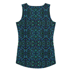 Mosaic Shell Tank Top - Happiness Looks Beautiful