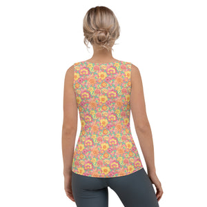 Frolicking Floral Tank Top