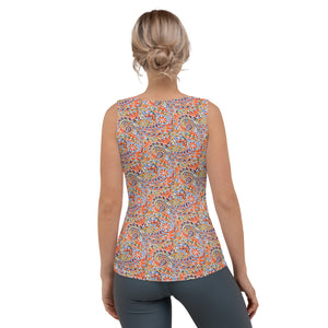 Paisley Party Tank Top