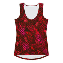 Load image into Gallery viewer, Be Happy Wine Tank Top - Happiness Looks Beautiful