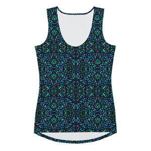 Mosaic Shell Tank Top - Happiness Looks Beautiful