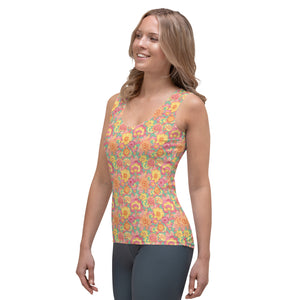 Frolicking Floral Tank Top