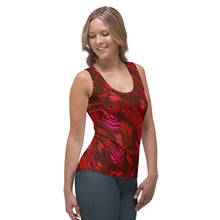 Load image into Gallery viewer, Be Happy Wine Tank Top - Happiness Looks Beautiful