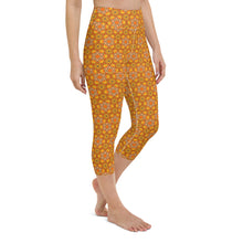 Load image into Gallery viewer, Sun-Kissed Yoga Capri Leggings