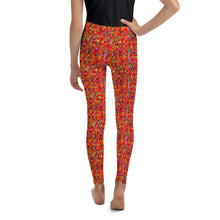 Load image into Gallery viewer, Artiste Youth Leggings - Happiness Looks Beautiful