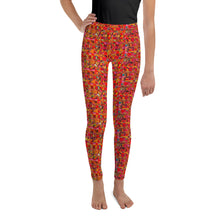 Load image into Gallery viewer, Artiste Youth Leggings - Happiness Looks Beautiful