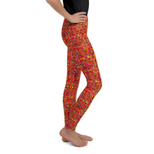 Load image into Gallery viewer, Artiste Youth Leggings - Happiness Looks Beautiful