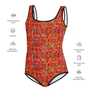 Artiste Youth Swimsuit - Happiness Looks Beautiful