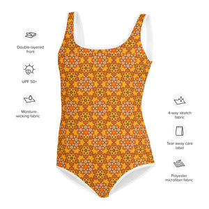 Sun-Kissed Youth Swimsuit