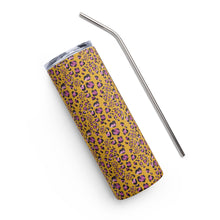 Load image into Gallery viewer, Leopard Love Stainless Steel Tumbler - Happiness Looks Beautiful