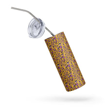 Load image into Gallery viewer, Leopard Love Stainless Steel Tumbler - Happiness Looks Beautiful