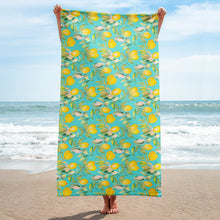 Load image into Gallery viewer, Lemons Beach Towel