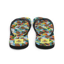 Load image into Gallery viewer, Tropical Fruit Flip-Flops