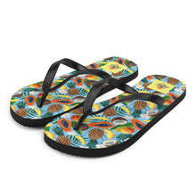 Load image into Gallery viewer, Tropical Fruit Flip-Flops