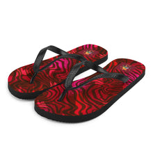 Load image into Gallery viewer, Be Happy Wine Flip-Flops