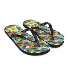 Load image into Gallery viewer, Tropical Fruit Flip-Flops