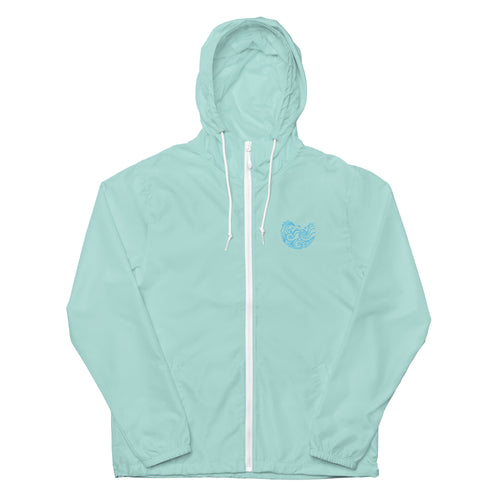 Sea the Beauty Lightweight Zip Up Windbreaker - Happiness Looks Beautiful