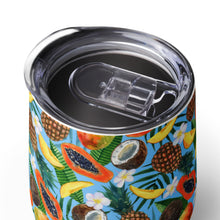 Load image into Gallery viewer, Tropical Fruit Wine Tumbler - Happiness Looks Beautiful