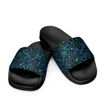 Load image into Gallery viewer, Mosaic Shell Women&#39;s Slides - Happiness Looks Beautiful