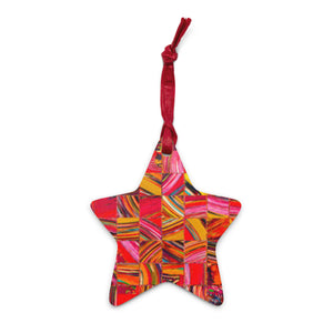 Artiste Wooden Ornaments - Happiness Looks Beautiful