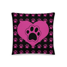 Load image into Gallery viewer, Paw Love Pillow - Happiness Looks Beautiful