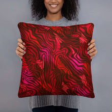 Load image into Gallery viewer, Be Happy Wine Pillow - Happiness Looks Beautiful