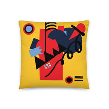 Load image into Gallery viewer, Abstract Pillow - Happiness Looks Beautiful